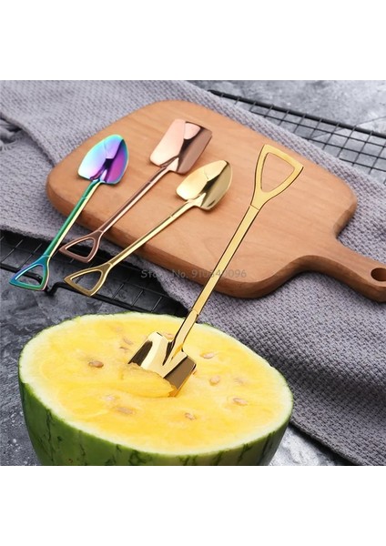 Sert Plastik Torba Tarzı 10 Adet Paslanmaz Çelik Kahve Kaşığı Karpuz Kürek Tatlı Kaşığı Dondurma Kaşığı Çay Kaşığı Karıştırma Kaşığı Yılbaşı Hediyeleri (Yurt Dışından) fırsatları