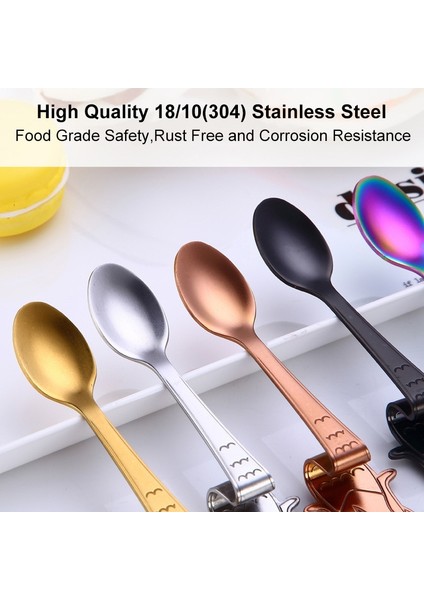 Gümüş Tarzı Upors Denizkızı Kahve Kaşığı Scoo Paslanmaz Çelik Asılı Kahve Kaşığı Çay Kaşığı Şeker Moka Dondurma Çay Kaşığı Araçları (Yurt Dışından) modelleri