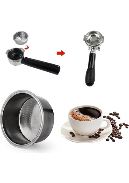 Kahve Filtre Kupası Breville Delonghi Filtre Krups Için Basınçsız Filtre Sepeti Kahve Ürünleri Mutfak Aksesuarları (Yurt Dışından) modelleri