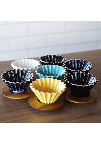 Koyu Haki Stili Yeni Varış Espresso Kahve Filtre Fincan Seramik Dökün Kahve Makinesi Standı ile V60 Huni Damlatıcı Kahve Aksesuarları (Yurt Dışından) indirimleri