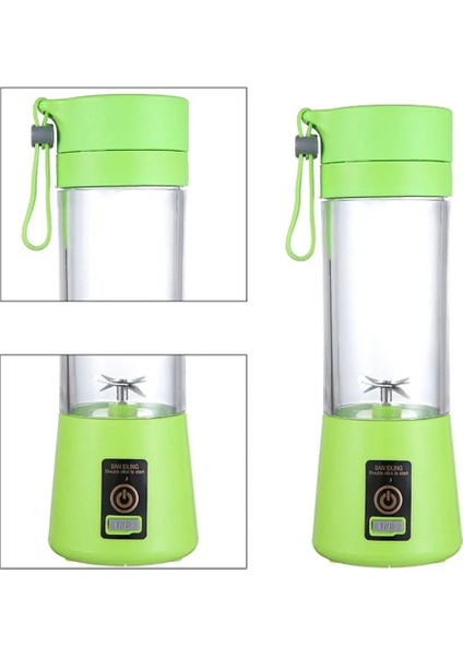 Açık Gri Tarzı Çok Işlevli Güçlü Güç Yükü Hafif USB Elektrikli Blender Gıda Smoothie Işlemcisi 6 Yapraklı Meyve Sıkacağı (Yurt Dışından) fırsatları