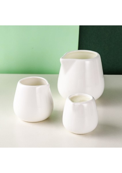 M Meyve Suyu Kovası Stili Mutfak Seramikleri Süt Köpürtme Sürahisi Espresso Kahve Sürahi Barista Craft Kahve Latte Süt Köpürtme Sürahisi Sürahi Wf (Yurt Dışından) indirimleri