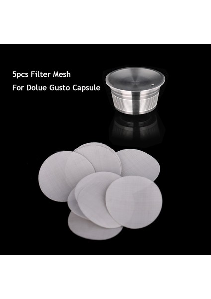 9 Adet Kauçuk Yüzük Stili Filtre Örgü Kapak Kauçuk Halkalar Parça Dolce Gusto ile Uyumlu Gıda Sınıfı Paslanmaz Çelik Doldurulabilir Kapsüller Dıy Kahve Makinesi (Yurt Dışından) fiyatları