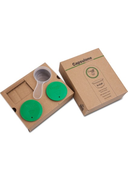 2 Adet Pod Stili Capsulone Yeniden Kullanılabilir Dolce Gusto Kapsül Fincan Paslanmaz Çelik Kahve Makinesi Için Şarj Edilebilir Doldurulabilir Pod Filtre Tatlı Tat (Yurt Dışından)