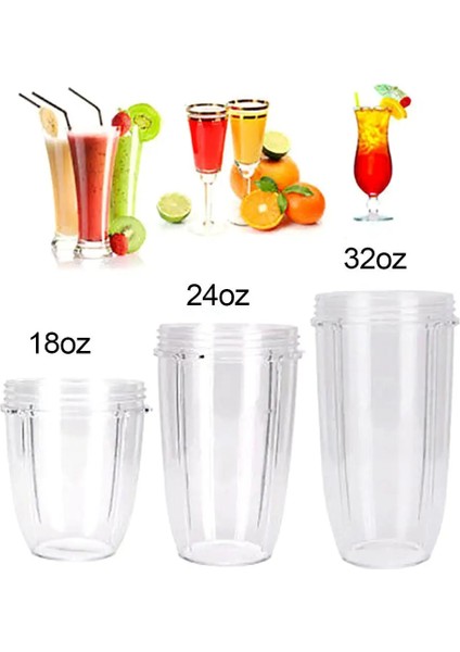 18OZ Tarzı Oz Plastik Şeffaf Meyve Sıkacağı Fincan Kupa Yedek Fincan Nutrı Meyve Sıkacağı Blender Sıkacağı Parçası (Yurt Dışından) fırsatları