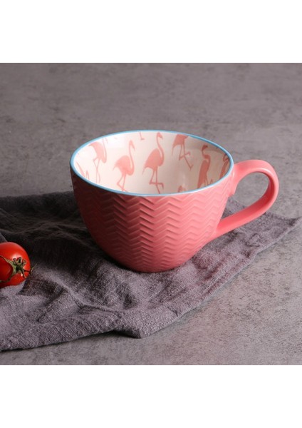 No.18 Tarzı Seramik El Boyalı Kahve Fincanı Kupa Çay Için Yaratıcı Çay Fincanı Vintage Kahvaltı Bardakları Cafe Kabartmalı Çay Bardağı Renkli Handpainted (Yurt Dışından) fiyatları