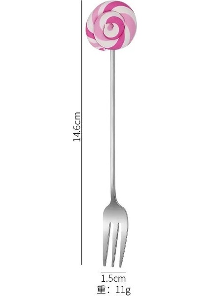 Gümüş Çatal 1 Tarzı Donut Tasarım Paslanmaz Çelik Tatlı Kahve Kaşığı Meyve Çatalı Karıştırma Bebek Çocuk Dondurma Meyve Kaşık Mutfak Sofra Takımı (Yurt Dışından)