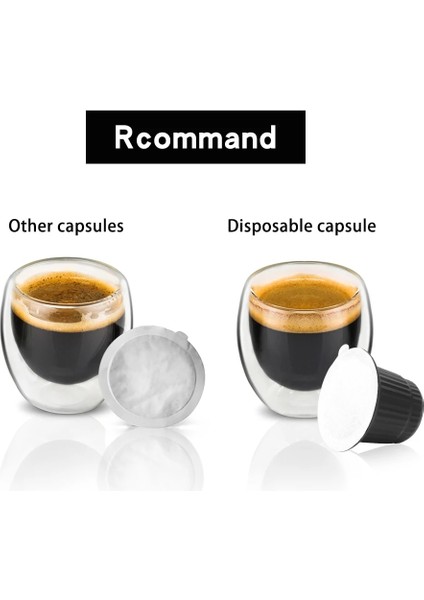 120 Takım Siyah Stil Folyo Kapaklı Nespresso Kahve Kapsülü Için Icafilas Espresso Tek Kullanımlık Filtre Pod Alüminyum Folyo Kapak Mutfak Kahve Mahi E (Yurt Dışından)