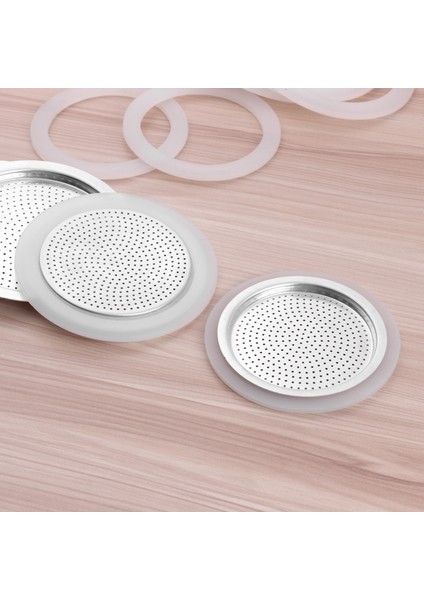 3 Kupa Boyutu Stili Yedek Conta Silikon Halka Contalar ve Moka Pot Kahve Şişesi Için Paslanmaz Çelik Filtre Mutfak Kahve Çaydanlıklar Aksesuarları (Yurt Dışından) indirimleri