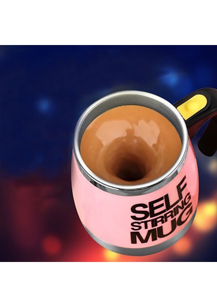 Siyah Stil 450ML Kupalar Otomatik Elektrikli Tembel Kendinden Karıştıran Kupa Bardak Kahve Süt Karıştırma Kupa Akıllı Paslanmaz Çelik Suyu Karışımı Fincan Drinkware (Yurt Dışından) fiyatları