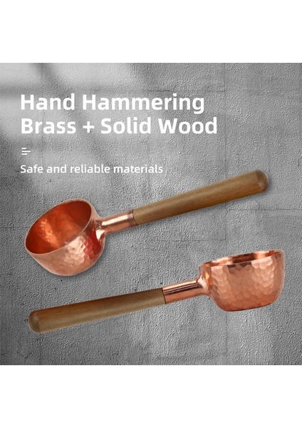 Büyük Stil Yaratıcı Mutfak Ürünleri Bakır Kahve Kaşığı, Bakır Kahve Ölçü Kaşığı, Kahve Kaşığı Yeni! (Yurt Dışından) modelleri