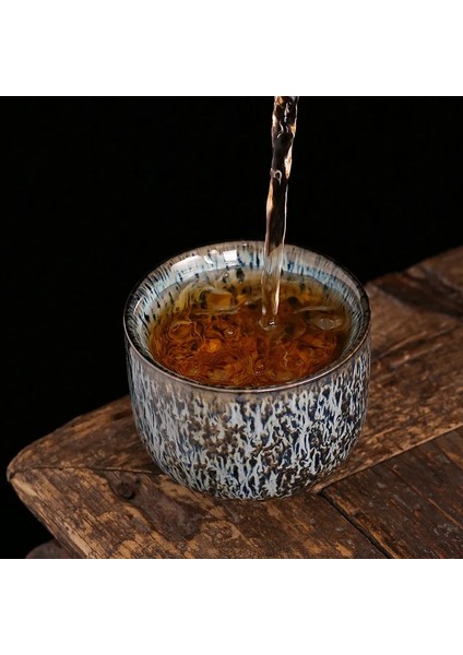 Beyaz Stil Fırın Değiştirme Fincanı Retro Kahve Fincanı Seramik Master Tek Çay Fincanı Küçük Seramik Sırlı Porselen (Yurt Dışından)