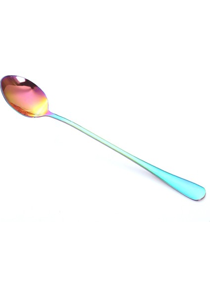 No.5 Tarzı 1 Adet Kahve Kaşığı Tatlı Çay Dondurma Kaşığı Süt Cappuccino Drinkware Sofra Çay Kaşığı Mutfak Aksesuarları (Yurt Dışından)
