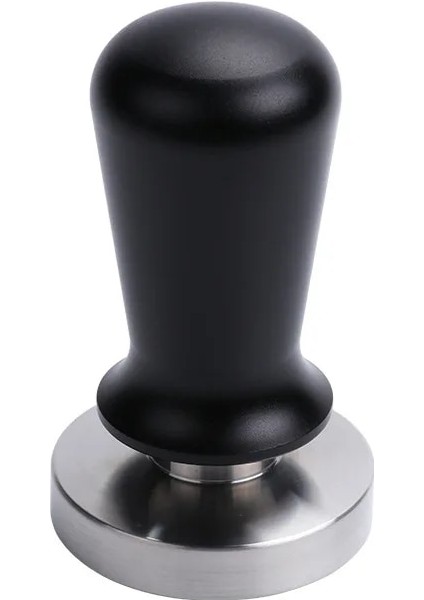Alüminyum Sap Stili 51 mm Kalibre Kahve Sabotaj mm Düz Taban, 304 Paslanmaz Çelik Profesyonel Barista Espresso Kahve Sabotaj Makinesi Aletleri (Yurt Dışından)
