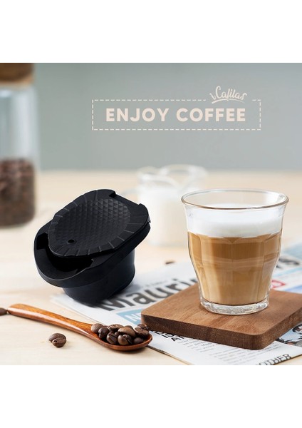 Bir Stil Yeniden Kullanılabilir Kapsül Dönüştürme Adaptörü Kahve Tozu Kapsülleri Nespresso Piccolo Xsgenio S Için Tepsi Cafe Maker Tutacağı Dönüştürme (Yurt Dışından)