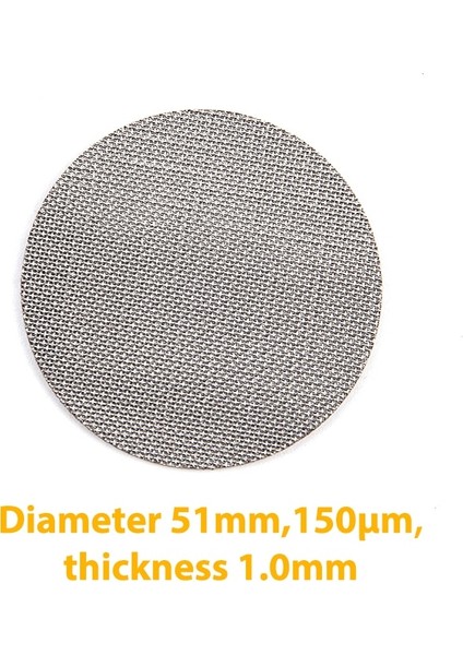 A1 Stili 316 Paslanmaz Çelik Iletişim Duş Ekranı Puck Filtre Mesh Expresso Kahve Makinesi Evrensel Için (Yurt Dışından)