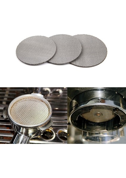 A1 Stili 316 Paslanmaz Çelik Iletişim Duş Ekranı Puck Filtre Mesh Expresso Kahve Makinesi Evrensel Için (Yurt Dışından) fiyatları