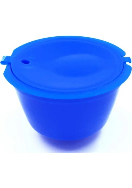 Mavi Stil 1 Adet Yeniden Kullanılabilir Kahve Kapsül Filtre Fincan Doldurulabilir Kapaklar Için Kaşık Fırça Filtre Sepetleri Yumuşak Tat Tatlı (Yurt Dışından)