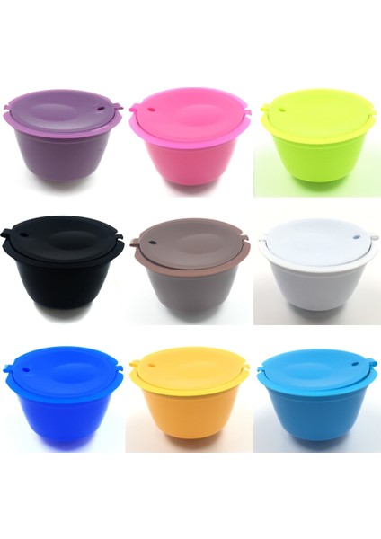 Mavi Stil 1 Adet Yeniden Kullanılabilir Kahve Kapsül Filtre Fincan Doldurulabilir Kapaklar Için Kaşık Fırça Filtre Sepetleri Yumuşak Tat Tatlı (Yurt Dışından) fiyatları