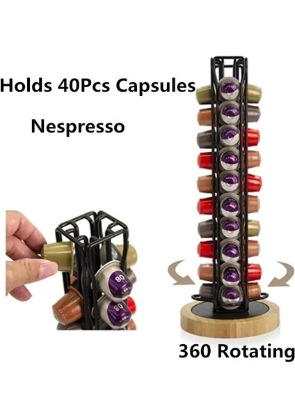 Stil 11 Stil 2019 Metal Kahve Pod Tutucu Nespresso Kapsül Standı Dağıtıcı 3 Satır Kahve Kapsül Nespresso Için Depolama Rafı (Yurt Dışından)