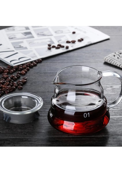 500ML Orta Boy Tencere Stili 700MLMLML Cam Cezve Çay Damla Kahve Su Isıtıcısı Yeniden Kullanılabilir Cezve Su Isıtıcısı Brewer Barista Percolator Temizle Filtre Pot (Yurt Dışından)