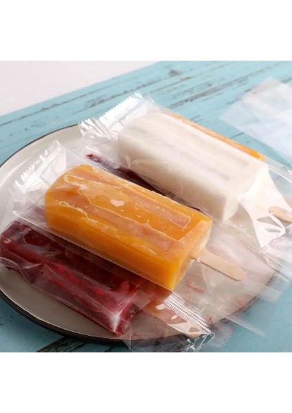12X18 Tarzı Yeni Et Dondurma Torbaları Tek Kullanımlık Plastik Dondurma Torbaları Gıda Sınıfı Şeffaf Buzlu Dondurma Kalıp Torbası Dondurma Tedavisi Depolama (Yurt Dışından)