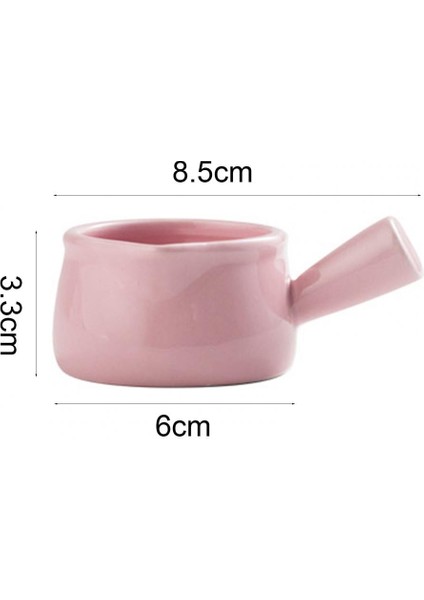 Pembe Tarzı Seramik Mini Tencere Süt Sürahi Tencere Mutfak Tencere Pot Reçel Kase Saplı Süt Fincan Şekerlik (Yurt Dışından) fiyatları