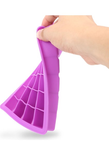 Mor Tarzı Silikon Ice Cube Maker 24-Cavity Dıy Buz Maker Ice Cube Tepsiler Kalıpları Buz Şeker Kek Puding Çikolata Viski Kalıpları Aracı (Yurt Dışından) indirimleri