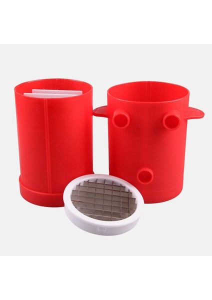 Joylıve Bakır Patates Makinesi Dilimleme Makineleri Patates Kızartması Kesici Makinesi Mikrodalga Konteyner 2'si 1 Arada Derin Kızartma Yok Yenı (Yurt Dışından) modelleri