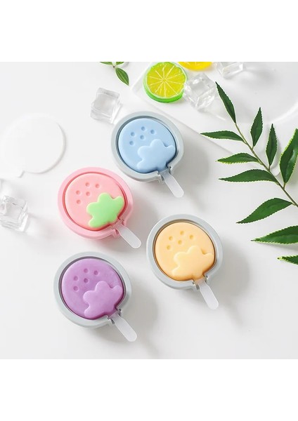 No.8 Stili Dıy Silikon Dondurma Kalıbı Kapaklı Dondurma Kalıbı Ev Yapımı Ananas Şekli Çikolatalı Dondurma Kalıbı Silikon Buzluk (Yurt Dışından) modelleri