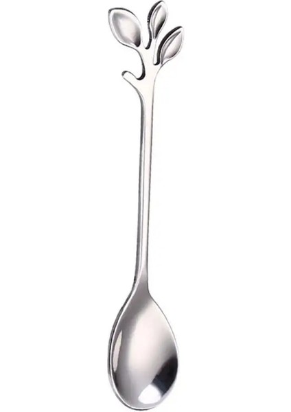 Gümüş Kaşık Stili Mini Kraliyet Tarzı Kaşık Çatallar Vintage Paslanmaz Çelik Altın Kaşık Kahve Tatlı Çatal Bıçak Takımı Çatal Çay Dondurma Kaşığı Mutfak Gereçleri (Yurt Dışından)