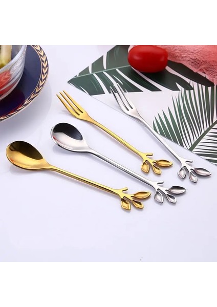 Gümüş Kaşık Stili Mini Kraliyet Tarzı Kaşık Çatallar Vintage Paslanmaz Çelik Altın Kaşık Kahve Tatlı Çatal Bıçak Takımı Çatal Çay Dondurma Kaşığı Mutfak Gereçleri (Yurt Dışından) modelleri