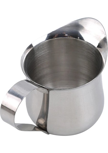 2012221 150ML Stili Paslanmaz Çelik Kahve Fincanı Köpük Süt Sürahisi El Yapımı Espresso Kahve Sütlü Fincan Mutfak Aksesuarları (Yurt Dışından)