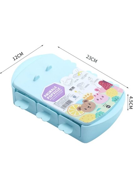 Mavi Stil Dondurma Kalıbı Buz Küpü Kalıpları Buzlu Şeker Makinesi Mutfak Aletleri Buzlu Şeker Kalıp Dondurma Tepsisi Dondurma Silikon Kalıp Buzlu Şeker Kalıp (Yurt Dışından)