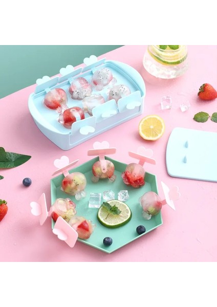 Mavi Stil Dondurma Kalıbı Buz Küpü Kalıpları Buzlu Şeker Makinesi Mutfak Aletleri Buzlu Şeker Kalıp Dondurma Tepsisi Dondurma Silikon Kalıp Buzlu Şeker Kalıp (Yurt Dışından) fırsatları