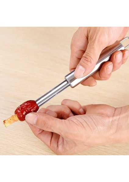 20X1.4CM Stili Paslanmaz Çelik Meyve Çekirdek Çıkarma Aparatı,alıç,hünnap,armut,elma Çekirdek Çıkarma Aparatı,mutfak Dilimleme Bıçağı,meyve ve Sebze T (Yurt Dışından) modelleri