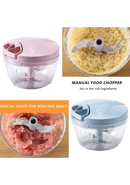 Mavi Stil Sebze Meyve Kuruyemiş Soğan Saman Doğrayıcı Buğday Paslanmaz Çelik Dize Kıyma Blender Parçalayıcı Mutfak Aksesuarları Kesici Alet (Yurt Dışından) fırsatları
