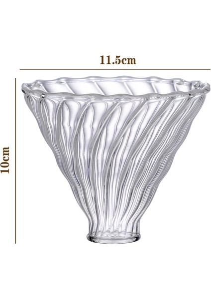 V Tarzı Kahve Damlatıcı Cezve V60 Cam Huni Damla Kahve Cappuccino Taşınabilir Maker Filtre Fincan Ahşap Tutucu Bira Kahve Gereçleri (Yurt Dışından)