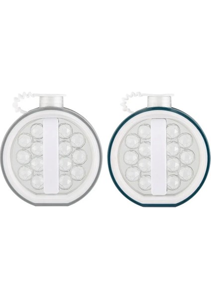 Mavi Stil Buz Topu Makinesi 2 1 Taşınabilir Yaratıcı Buz Su Isıtıcısı Kübik Konteyner Buz Küpü Yuvarlak Tepsi Kalıp Dıy Kafes Su Isıtıcısı Bar Mutfak Aracı (Yurt Dışından) fiyatları