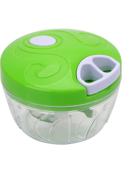 Yeşil Stil Hoomın Kıyma Dilimleme Parçalayıcı Manuel Halat Mutfak Robotu Çok Işlevli Sarımsak Soğan Dilimleme Kesici El Doğrayıcı Mutfak Aletleri (Yurt Dışından)