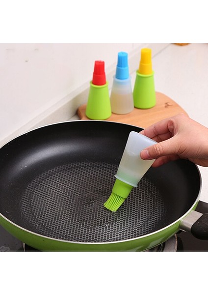 Yeşil Stil 2 Stili Mutfak Aksesuarları Aletler Silikon Yağ Fırça Teyel Fırçaları Kek Tereyağı Ekmek Pasta Fırçası Pişirme Gereçleri Mutfak Aletleri Barbekü (Yurt Dışından) indirimleri