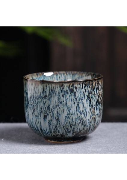 Mavi Stil Fırın Değiştirme Fincanı Retro Kahve Fincanı Seramik Master Tek Çay Fincanı Küçük Seramik Sırlı Porselen (Yurt Dışından) fiyatları