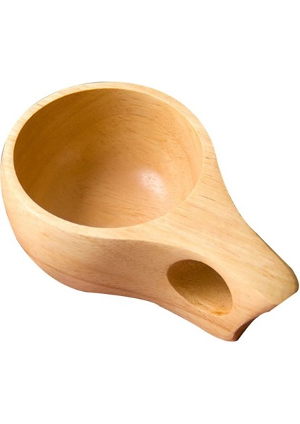 C Stili Ahşap Bardak Çay Kahve Kupa Taşınabilir Açık Doğal Ahşap Saplı Süt Bardağı Ev Dekorasyonu Drinkware Kuksa Kasa Çay Bardağı (Yurt Dışından)