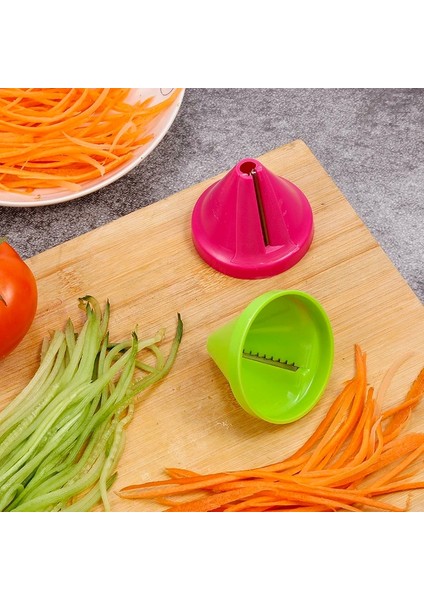 Kırmızı Stil Sebze Meyve Spiral Dilimleme Aksesuarları Kesilmiş Patates Patates Soyucu Gadget Huni Parçalamak Pişirme Salata Turp Kesici Mutfak Gereçleri (Yurt Dışından) fiyatları