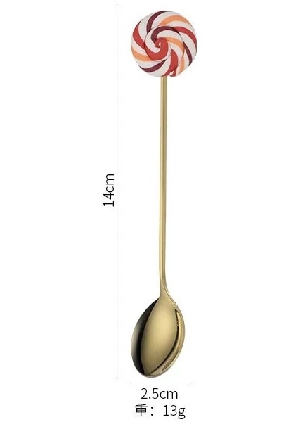 Altın Kaşık 3 Tarzı Donut Tasarım Paslanmaz Çelik Kahve Kaşığı Meyve Çatalı Karıştırma Süt Çay Kaşığı Tatlı Meyve Kaşığı Mutfak Sofra 12CM (Yurt Dışından)