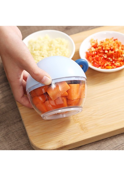 Pembe Tarzı Çok Işlevli Sebze Doğrayıcı Et Mini Sarımsak Kesici Makinesi Mutfak Değirmeni Manuel Blender Soğan Öğütücü Kırıcı Rende Kutusu (Yurt Dışından) fiyatları