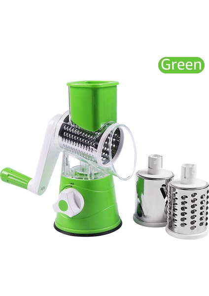 Yeşil B Stili Manuel Sebze Kesici Dilimleme Mutfak Aksesuarları Çok Fonksiyonlu Yuvarlak Döndürme Dilimleme Patates Peynir Mutfak Aletleri (Yurt Dışından) fiyatları