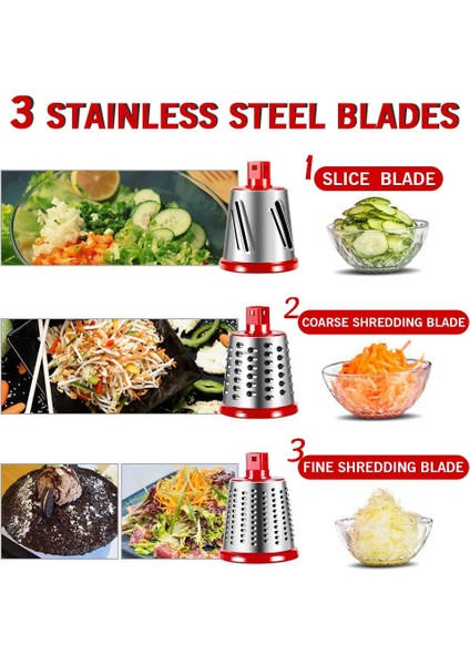 Yeşil B Stili Manuel Sebze Kesici Dilimleme Mutfak Aksesuarları Çok Fonksiyonlu Yuvarlak Döndürme Dilimleme Patates Peynir Mutfak Aletleri (Yurt Dışından) modelleri