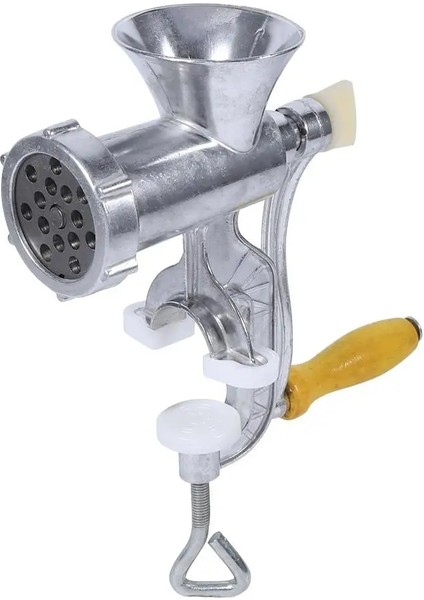 Aluminium Alloy Hand Operate Manual Meat Grinder Sausage Beef Mincer Table Restaurant Kitchen Home Tool (Yurt Dışından)