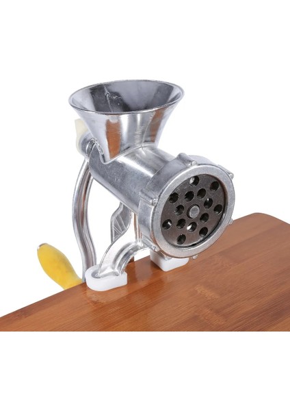 Aluminium Alloy Hand Operate Manual Meat Grinder Sausage Beef Mincer Table Restaurant Kitchen Home Tool (Yurt Dışından) modelleri